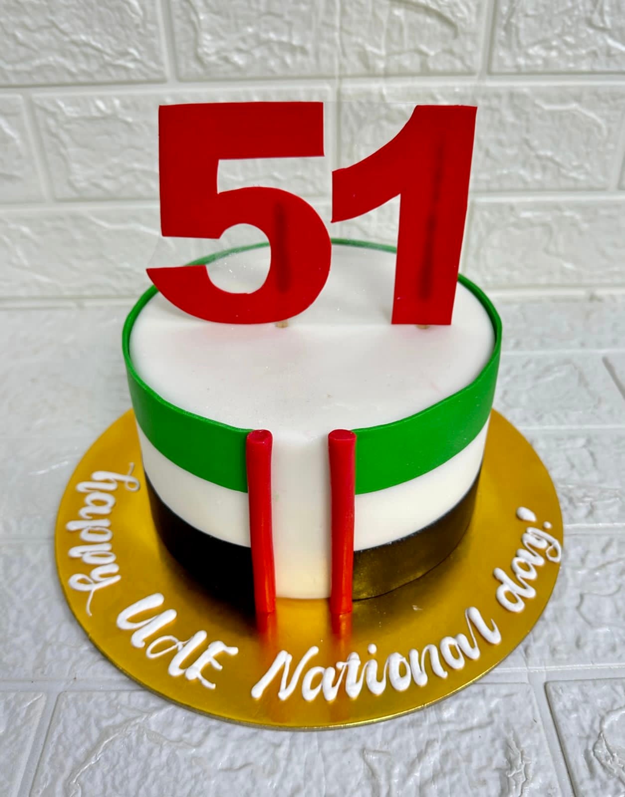 UAE Theme Branded Cake